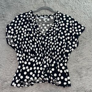 Zara Polka Dot Blouse